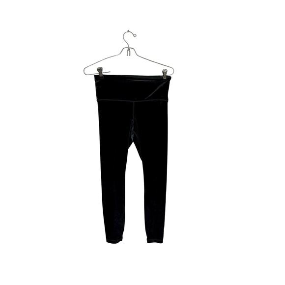 Athleta Elation Velvet Tight size Small style 511387 Black womens - Picture 1 of 3